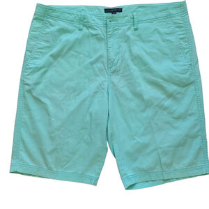 Nordstrom Men's Chino Shorts Green Size 36W Inseam 10" Excellent Condition